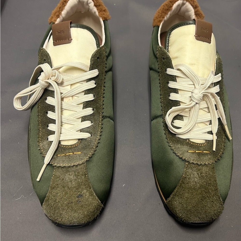 COACH Mens Green Low Top Fashion Sneakers G1294 Men's Sz.13. - Picture 8 of 10